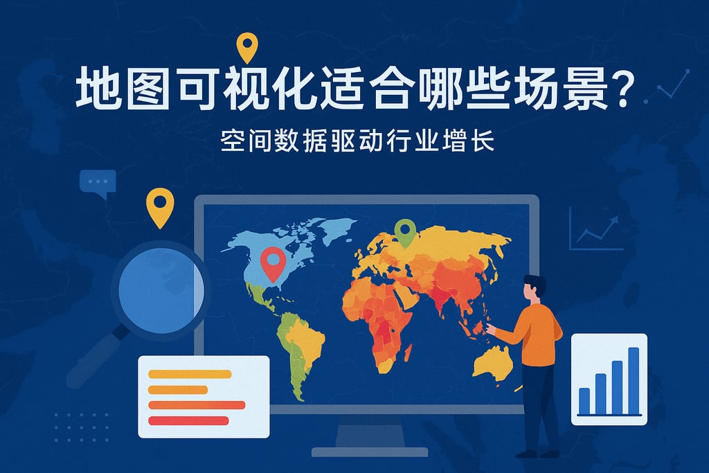 地图可视化适合哪些场景？空间数据驱动行业增长