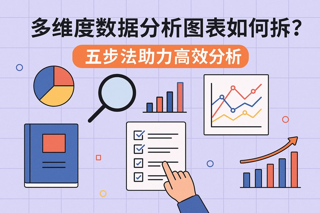 多维度数据分析图表如何拆解？五步法助力高效分析