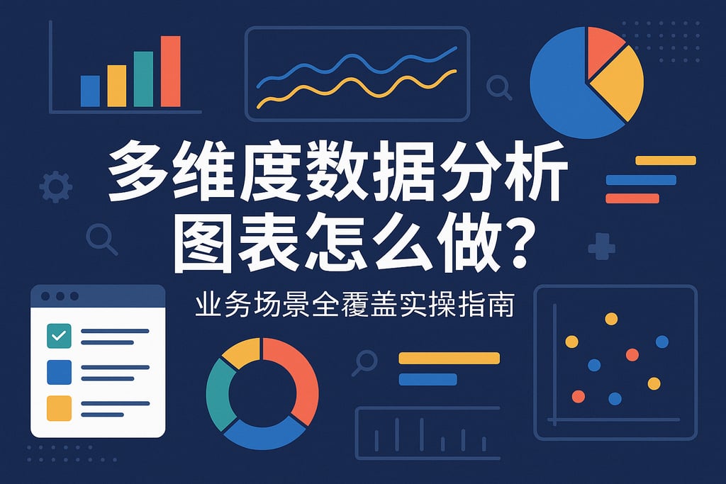 多维度数据分析图表怎么做？业务场景全覆盖实操指南