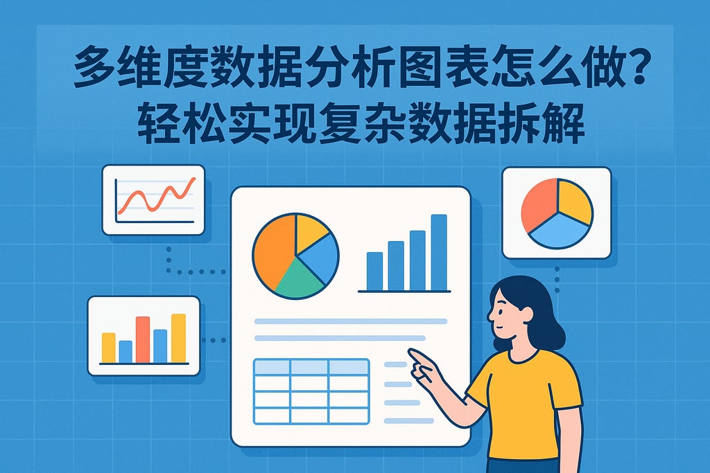 多维度数据分析图表怎么做？轻松实现复杂数据拆解