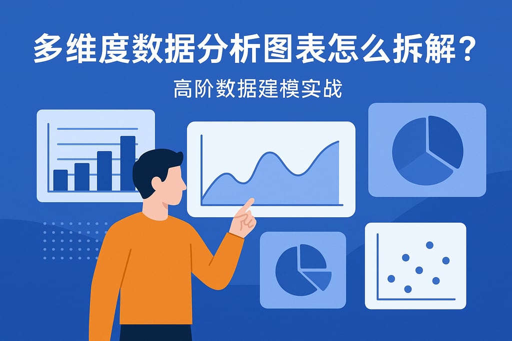 多维度数据分析图表怎么拆解？高阶数据建模实战