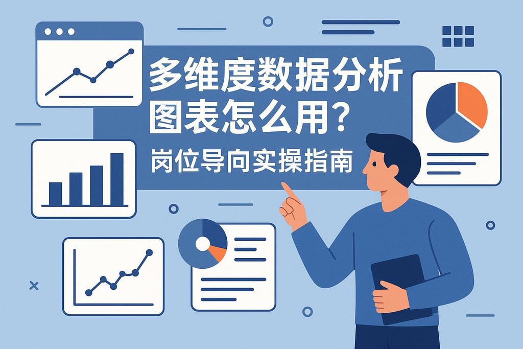 多维度数据分析图表怎么用？岗位导向实操指南
