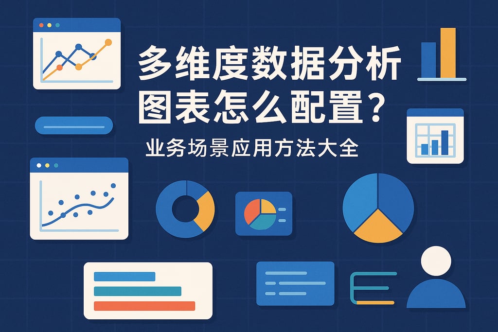 多维度数据分析图表怎么配置？业务场景应用方法大全
