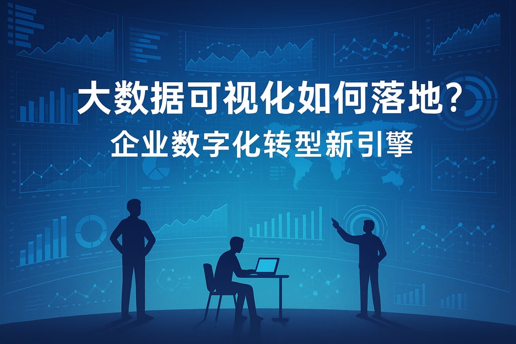 大数据可视化如何落地？企业数字化转型新引擎