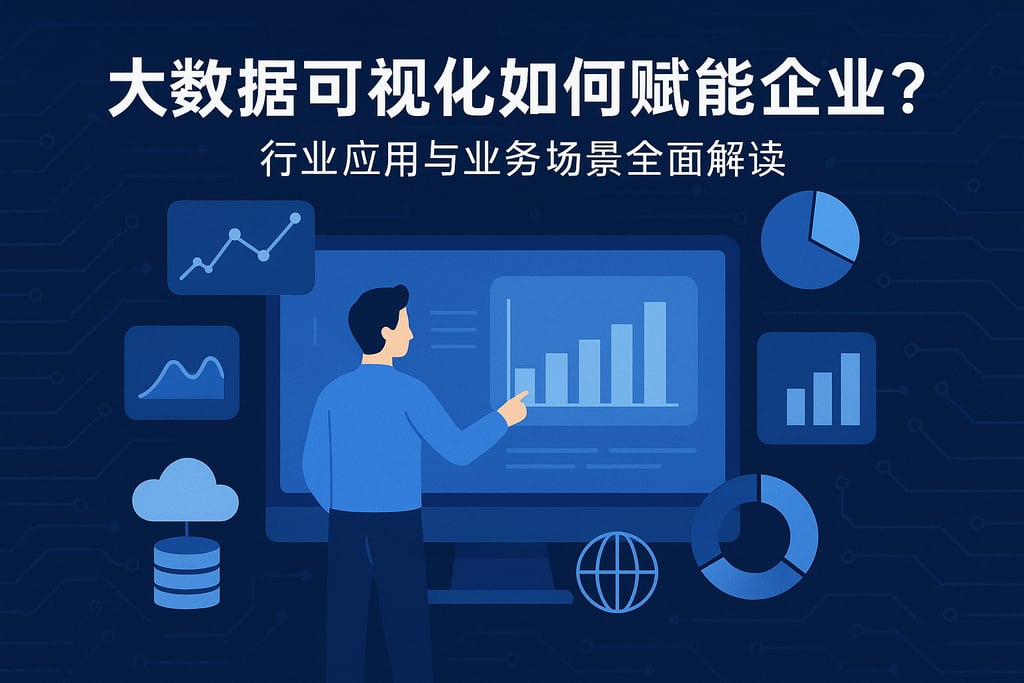大数据可视化如何赋能企业？行业应用与业务场景全面解读
