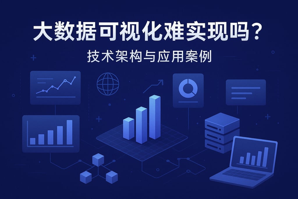 大数据可视化难实现吗？技术架构与应用案例