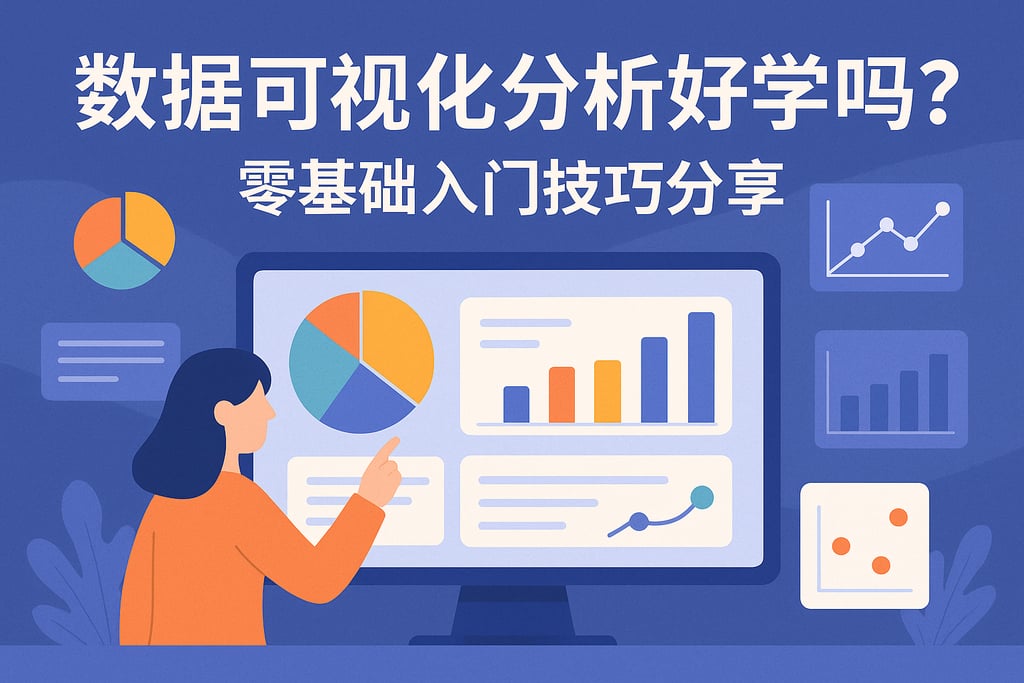 数据可视化分析好学吗？零基础入门技巧分享