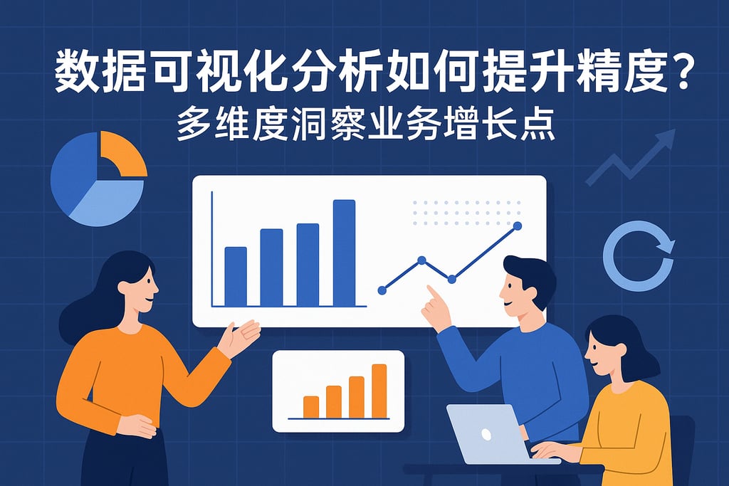 数据可视化分析如何提升精度？多维度洞察业务增长点
