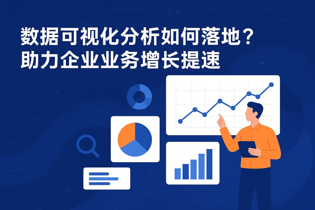 数据可视化分析如何落地？助力企业业务增长提速
