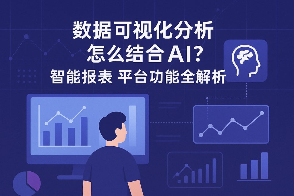 数据可视化分析怎么结合AI？智能报表平台功能全解析
