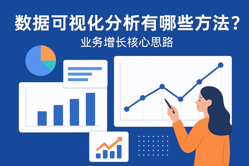 数据可视化分析有哪些方法？业务增长核心思路