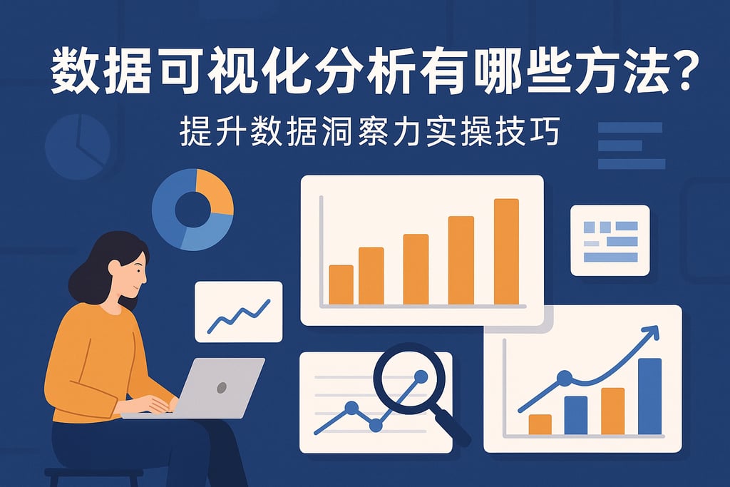 数据可视化分析有哪些方法？提升数据洞察力实操技巧