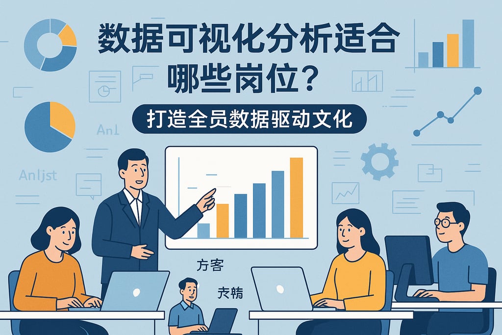 数据可视化分析适合哪些岗位？打造全员数据驱动文化