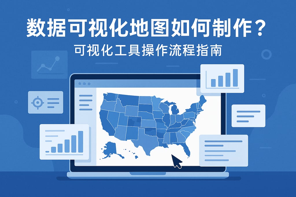数据可视化地图如何制作？可视化工具操作流程指南