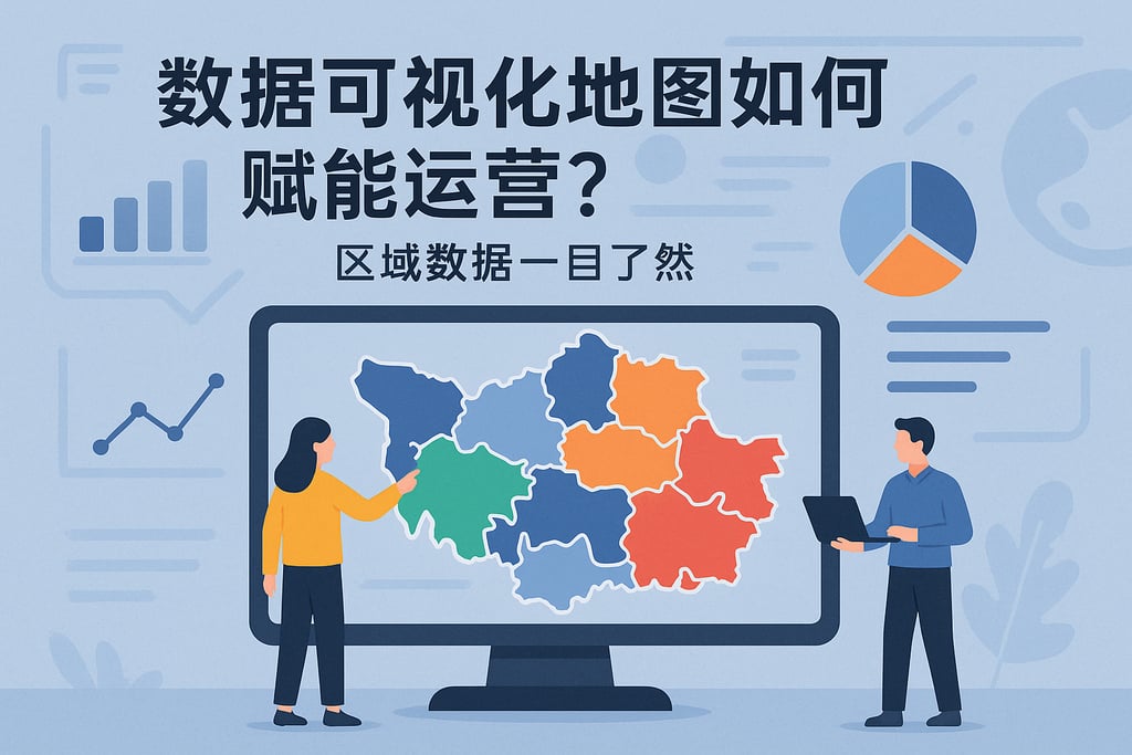 数据可视化地图如何赋能运营？区域数据一目了然