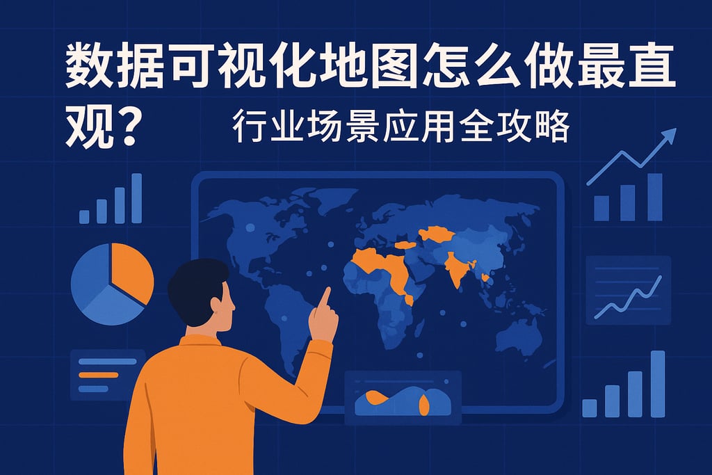 数据可视化地图怎么做最直观？行业场景应用全攻略