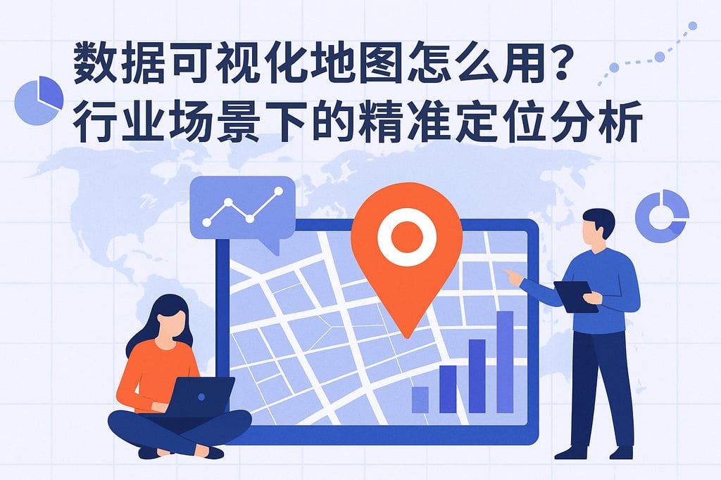 数据可视化地图怎么用？行业场景下的精准定位分析