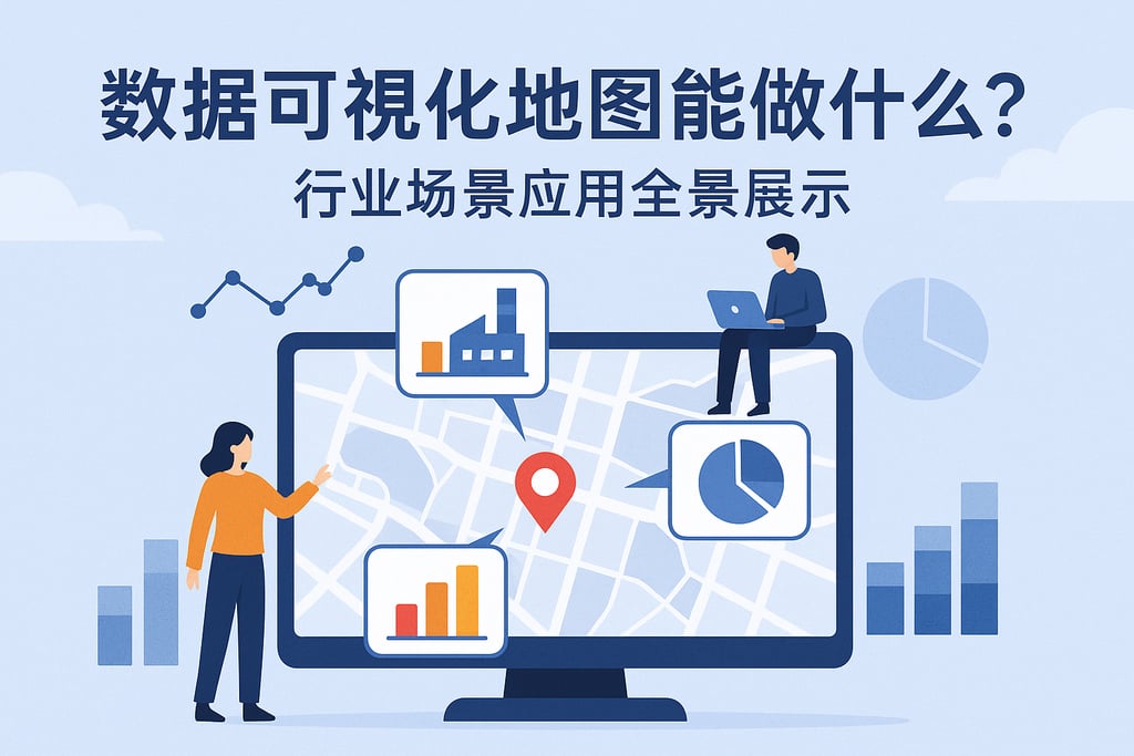 数据可视化地图能做什么？行业场景应用全景展示