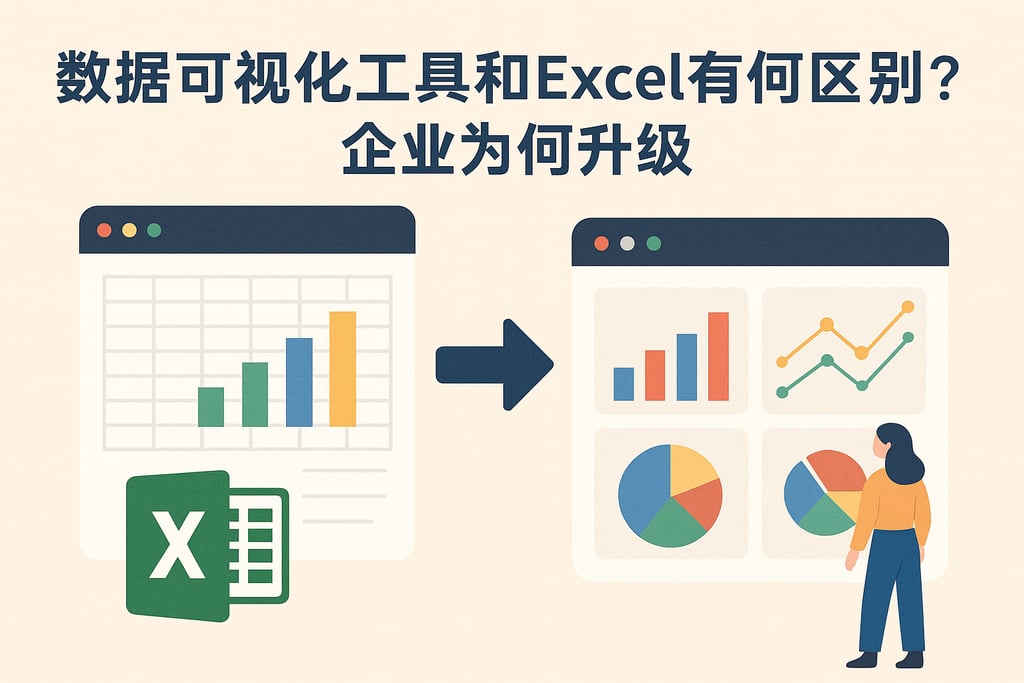 数据可视化工具和Excel有何区别？企业为何升级