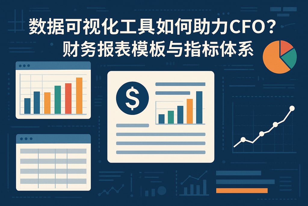 数据可视化工具如何助力CFO？财务报表模板与指标体系