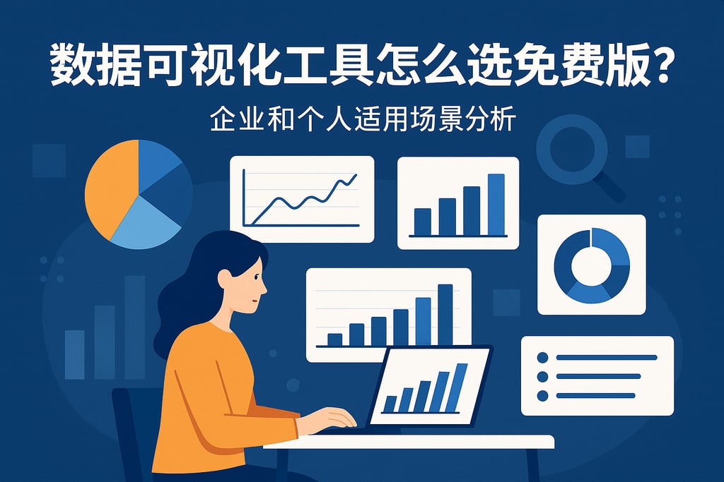 数据可视化工具怎么选免费版？企业和个人适用场景分析