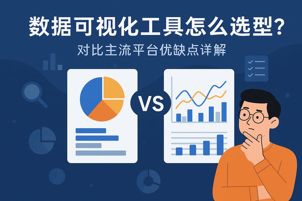 数据可视化工具怎么选型？对比主流平台优缺点详解