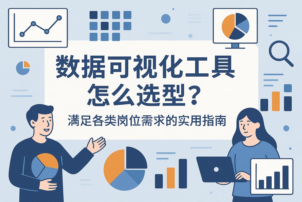 数据可视化工具怎么选型？满足各类岗位需求的实用指南