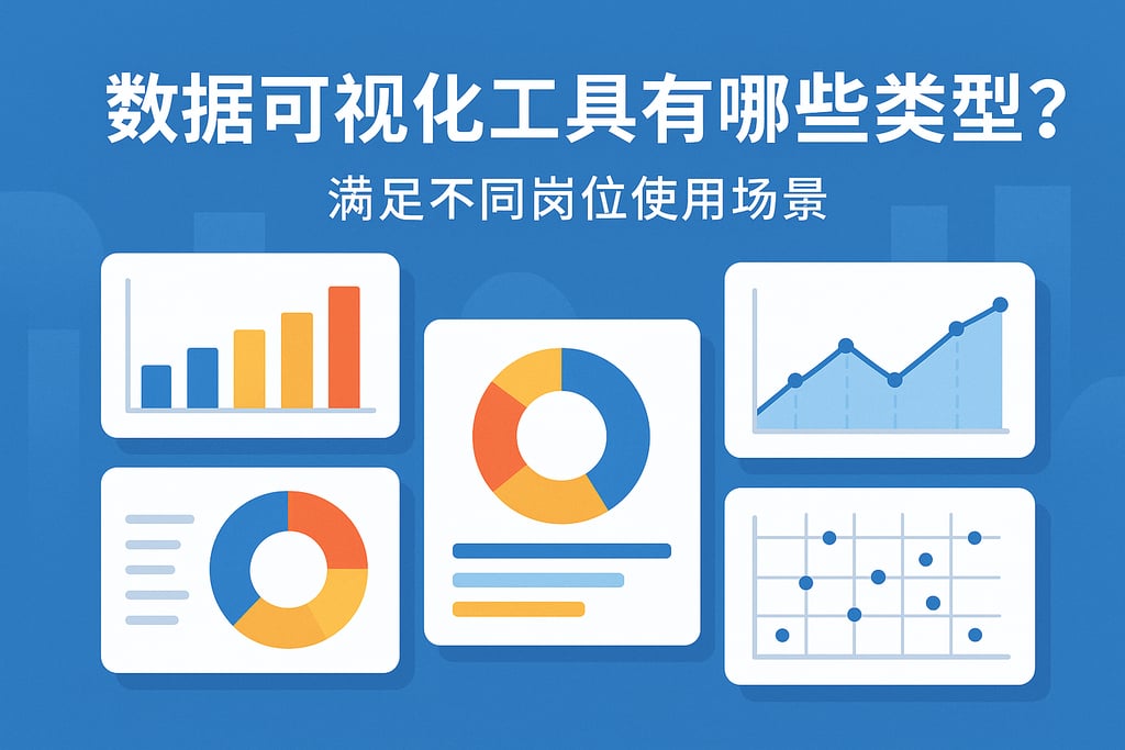 数据可视化工具有哪些类型？满足不同岗位使用场景