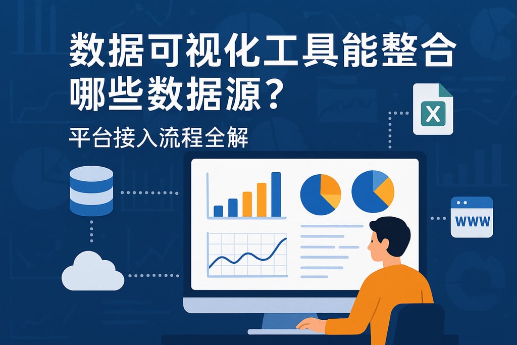 数据可视化工具能整合哪些数据源？平台接入流程全解