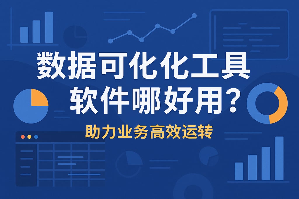 数据可视化工具软件哪个好用？助力业务高效运转