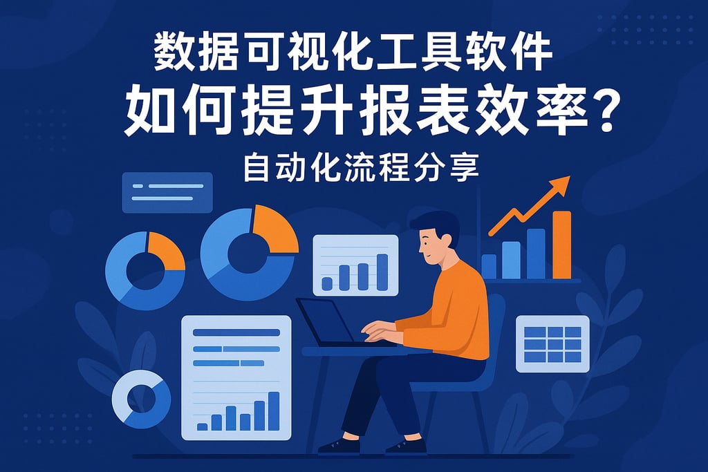 数据可视化工具软件如何提升报表效率？自动化流程分享