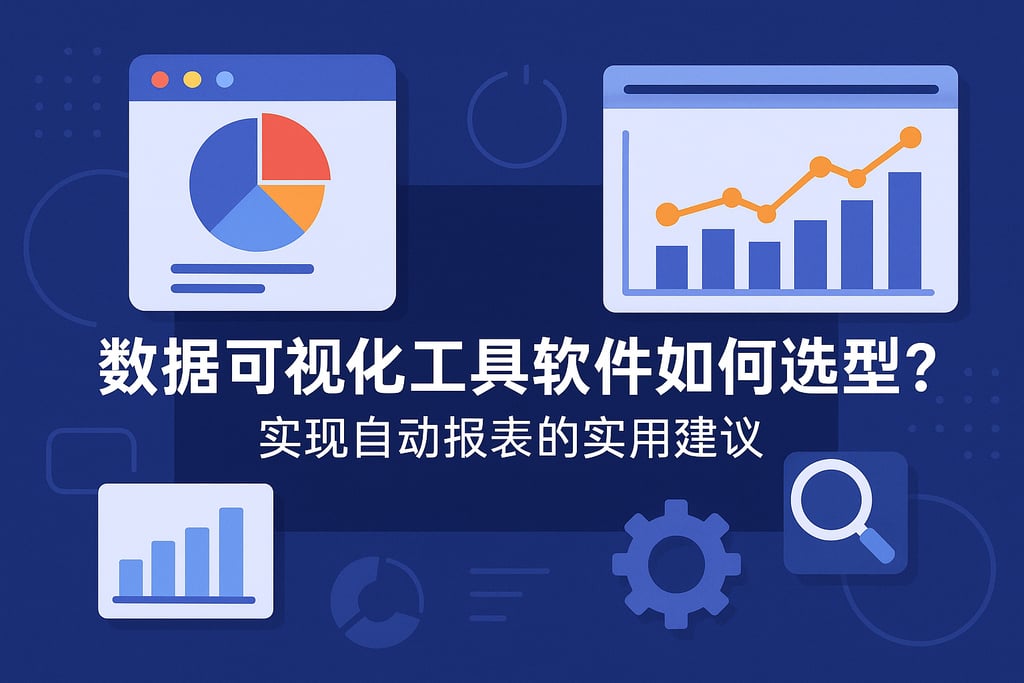 数据可视化工具软件如何选型？实现自动报表的实用建议
