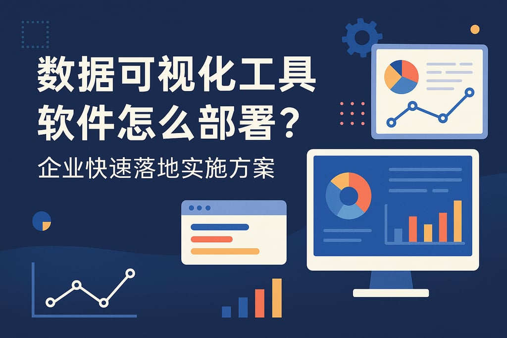 数据可视化工具软件怎么部署？企业快速落地实施方案