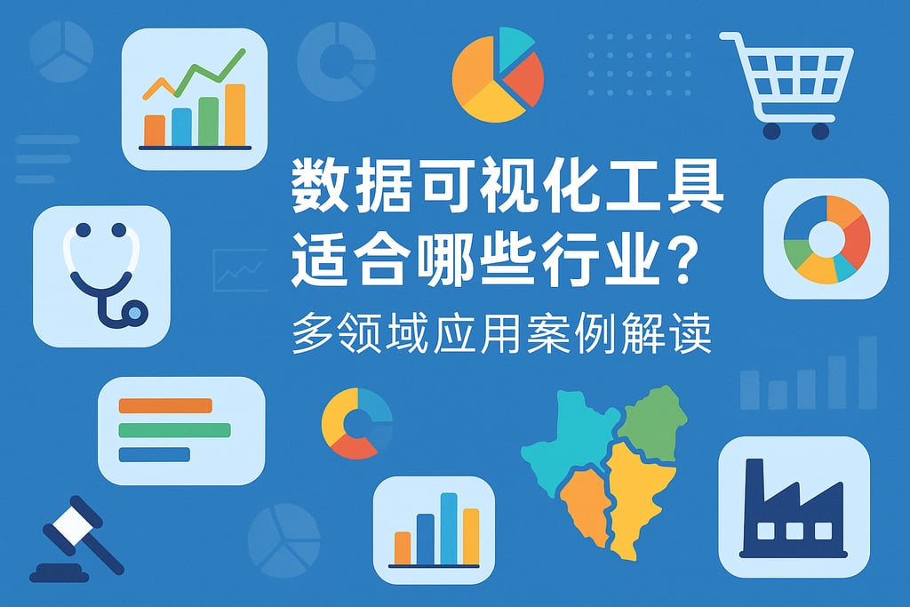 数据可视化工具适合哪些行业？多领域应用案例解读
