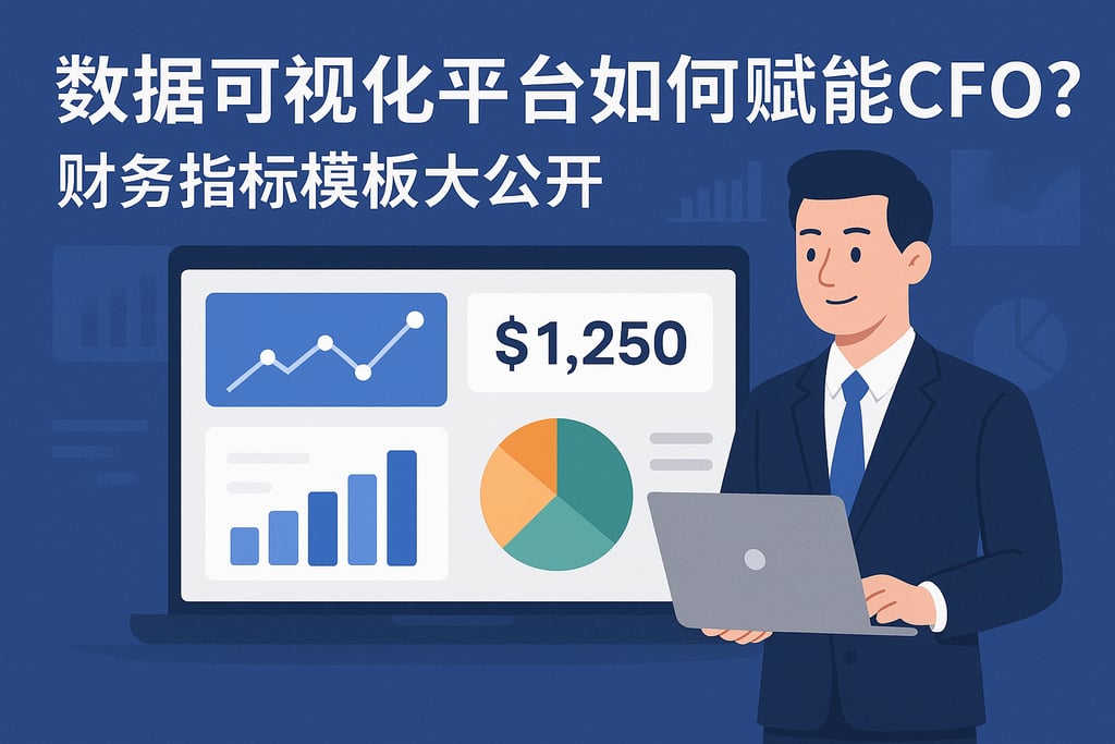 数据可视化平台如何赋能CFO？财务指标模板大公开