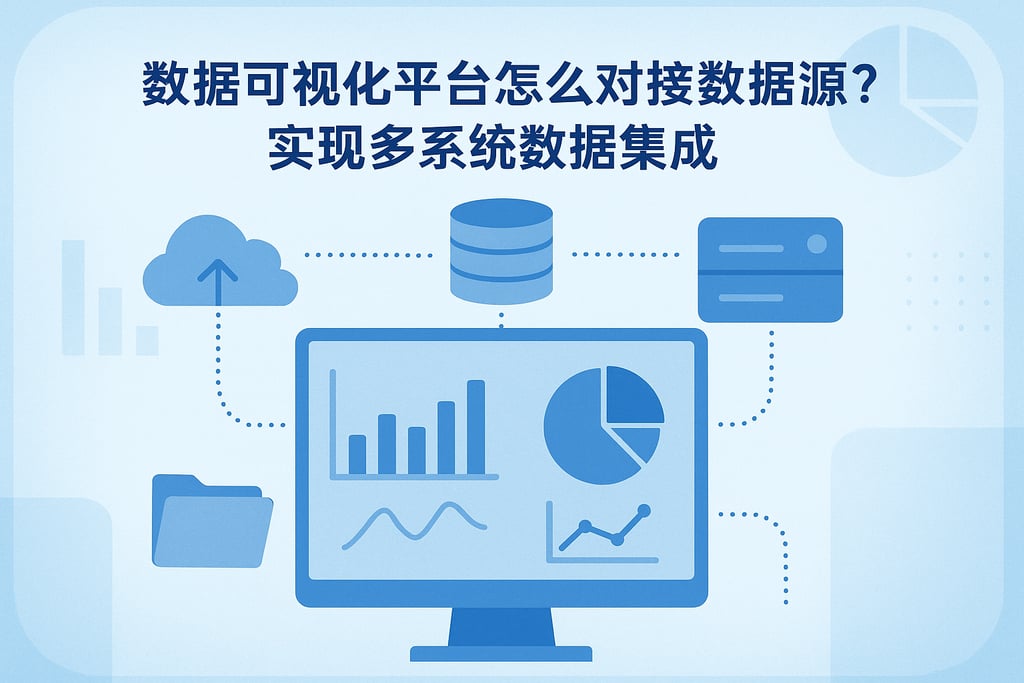 数据可视化平台怎么对接数据源？实现多系统数据集成