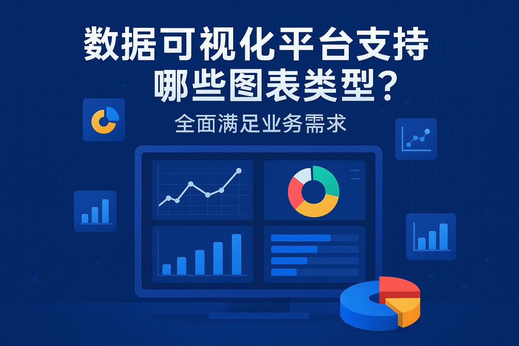 数据可视化平台支持哪些图表类型？全面满足业务需求