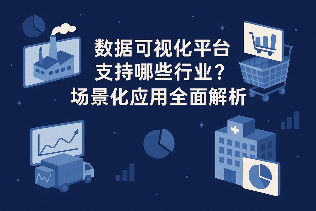 数据可视化平台支持哪些行业？场景化应用全面解析