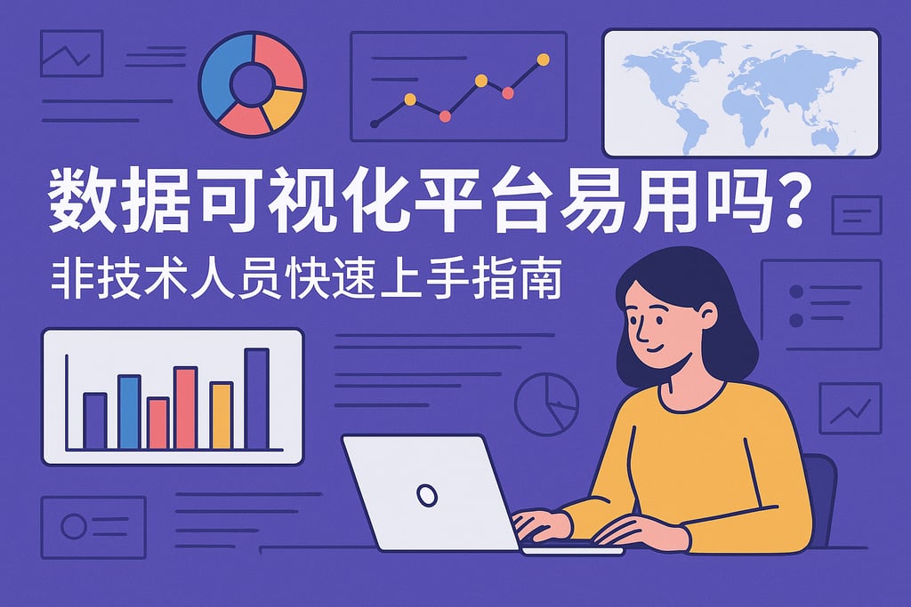 数据可视化平台易用吗？非技术人员快速上手指南