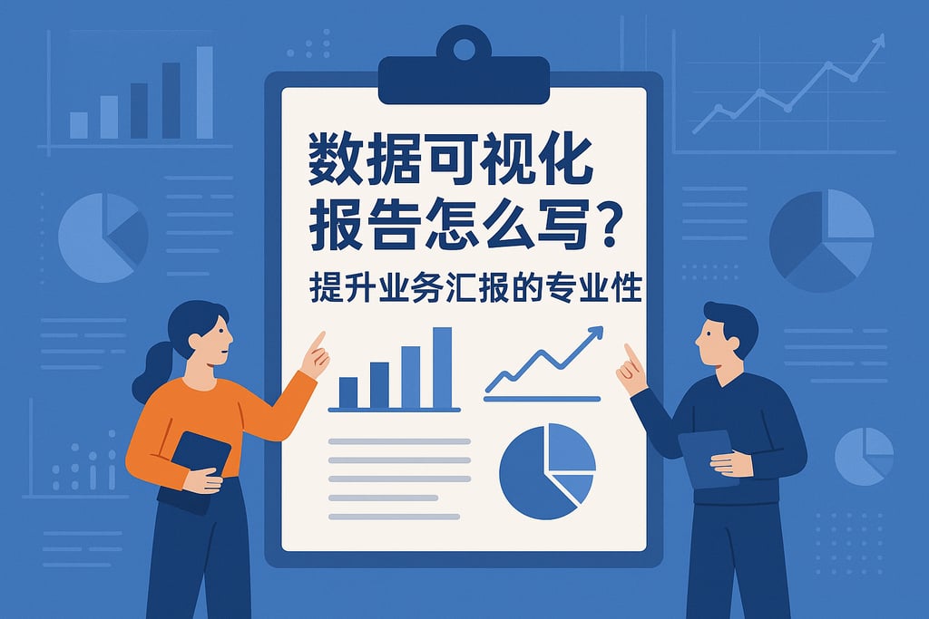 数据可视化报告怎么写？提升业务汇报的专业性