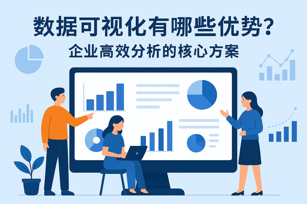 数据可视化有哪些优势？企业高效分析的核心方案
