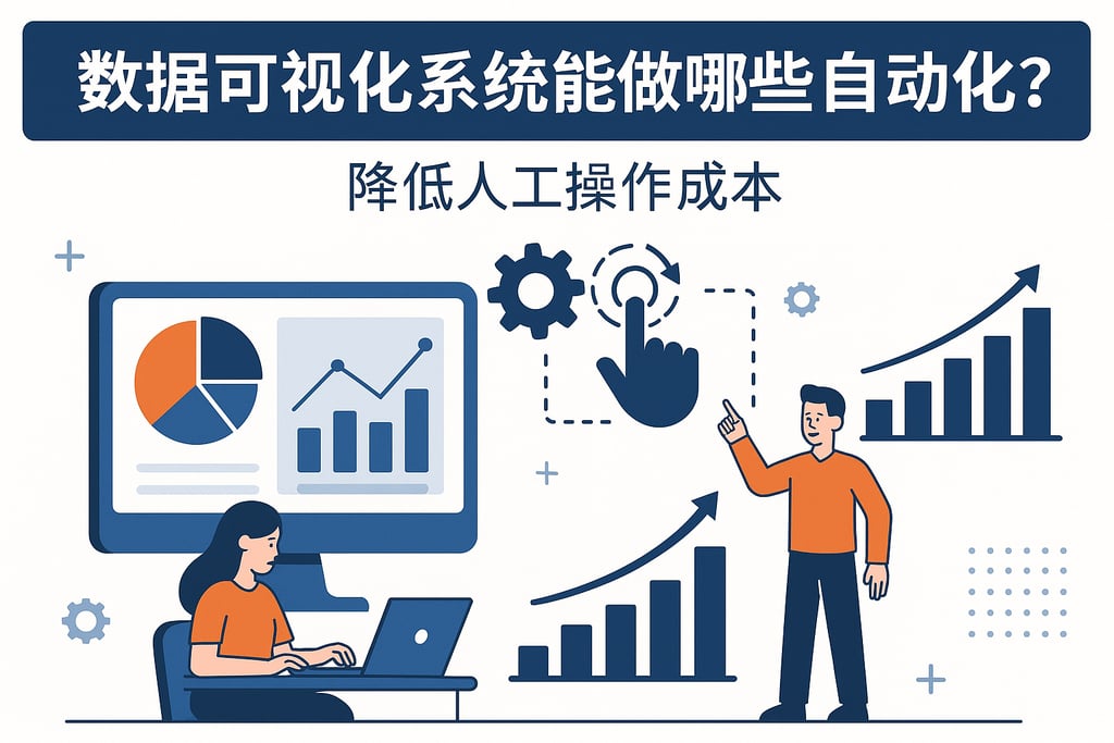 数据可视化系统能做哪些自动化？降低人工操作成本