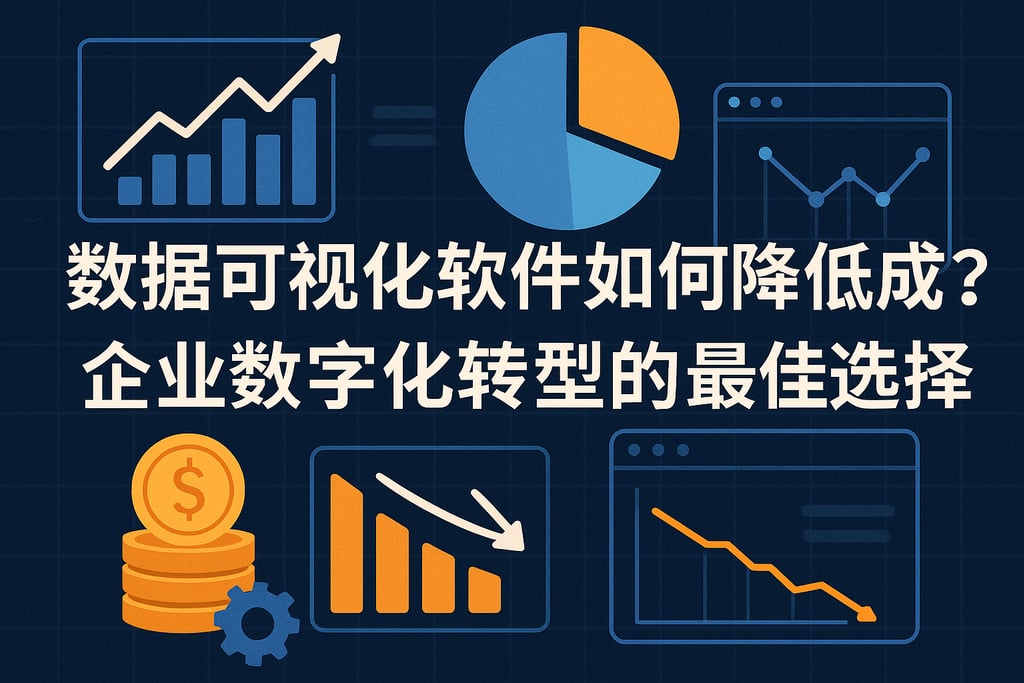 数据可视化软件如何降低成本？企业数字化转型的最佳选择