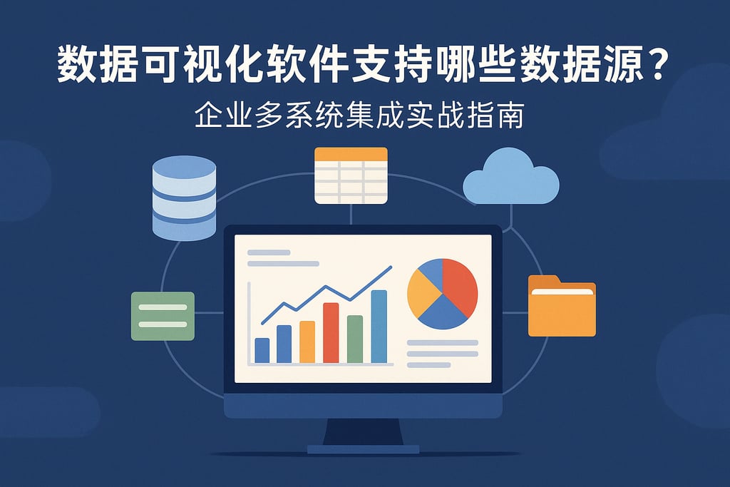 数据可视化软件支持哪些数据源？企业多系统集成实战指南