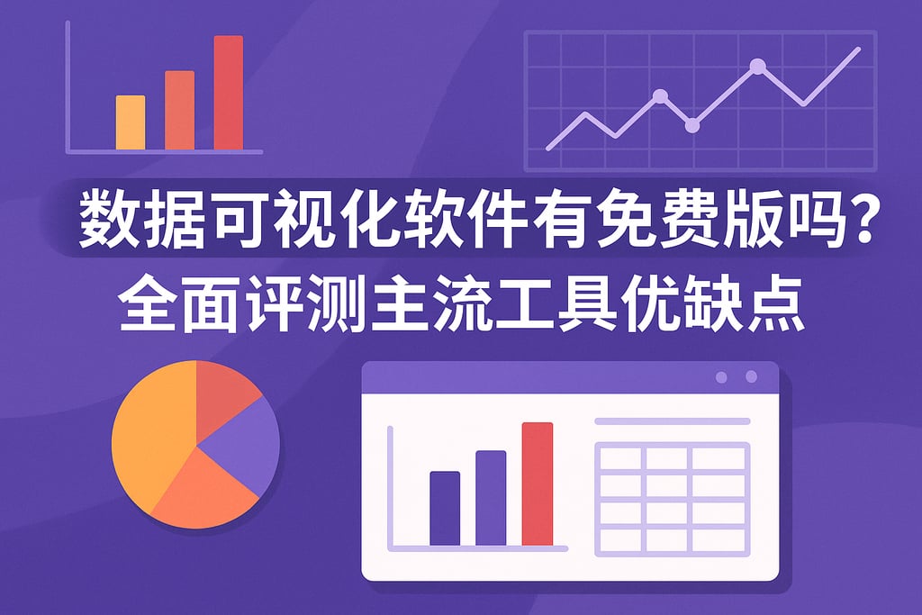 数据可视化软件有免费版吗？全面评测主流工具优缺点