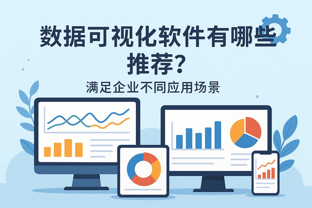 数据可视化软件有哪些推荐？满足企业不同应用场景