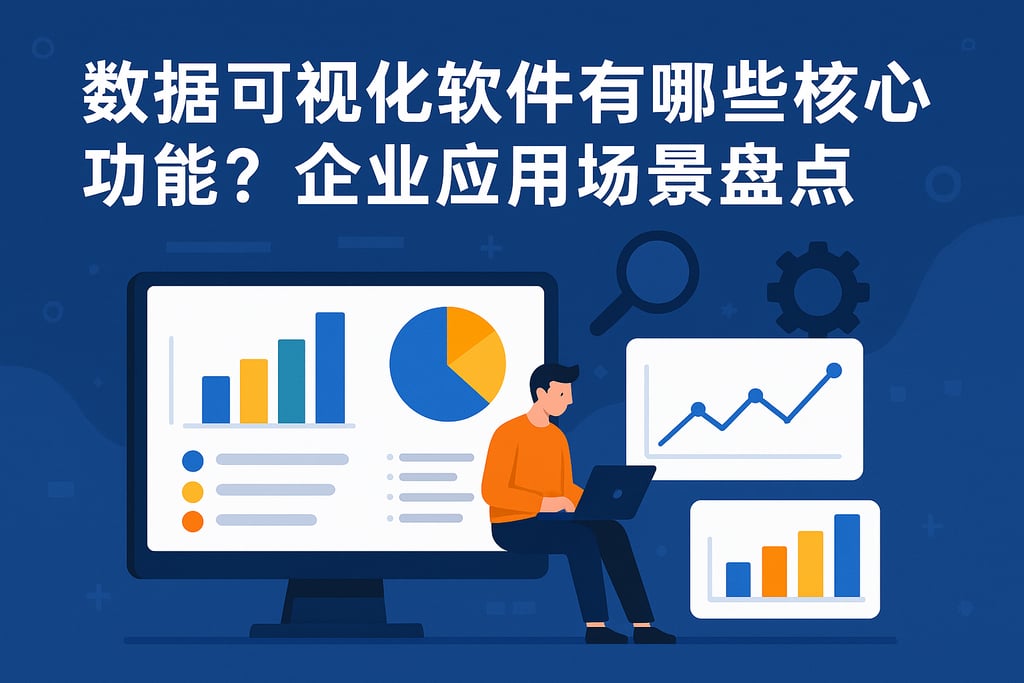 数据可视化软件有哪些核心功能？企业应用场景盘点