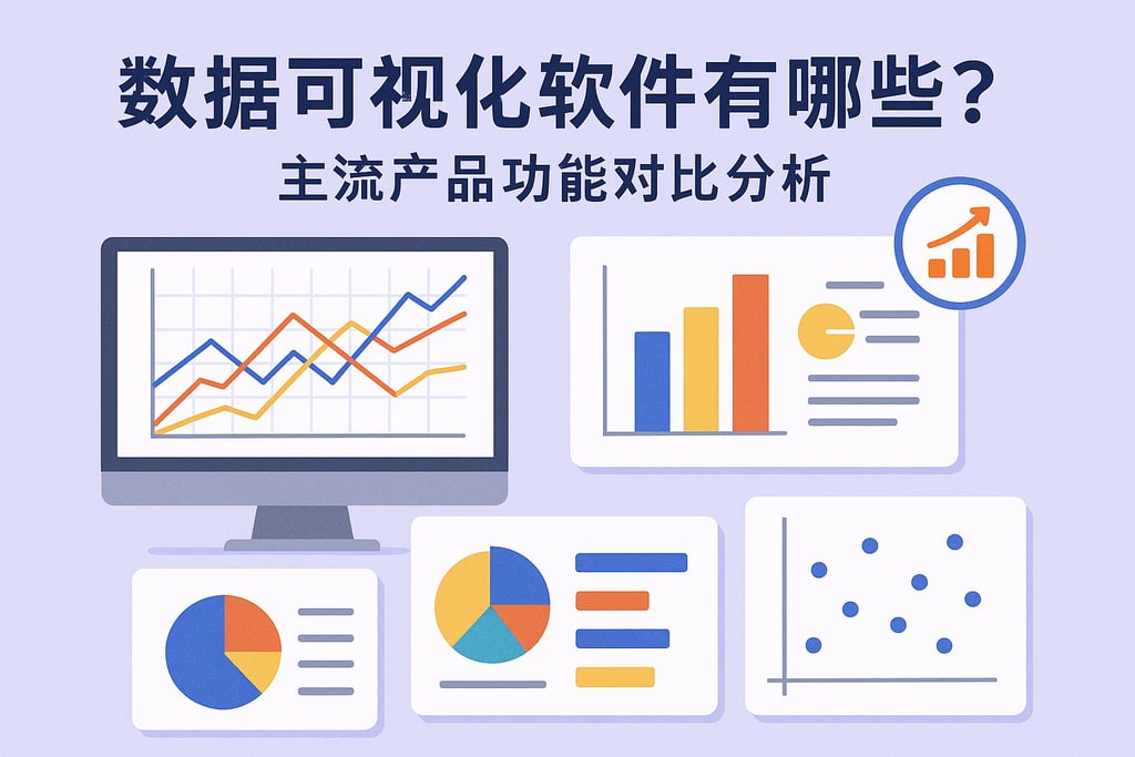 数据可视化软件有哪些？主流产品功能对比分析
