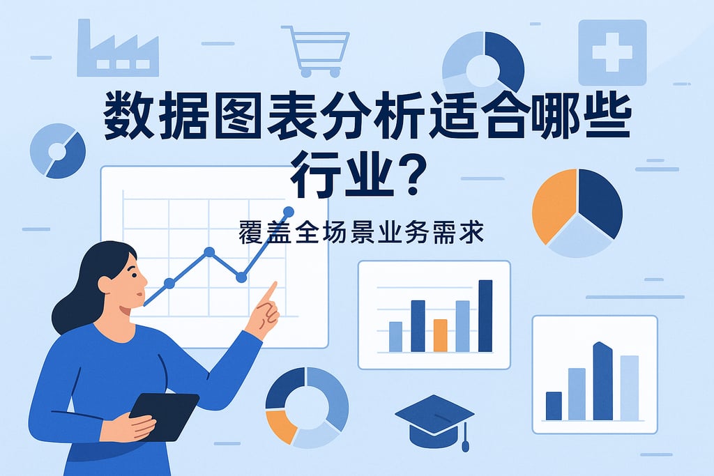 数据图表分析适合哪些行业？覆盖全场景业务需求