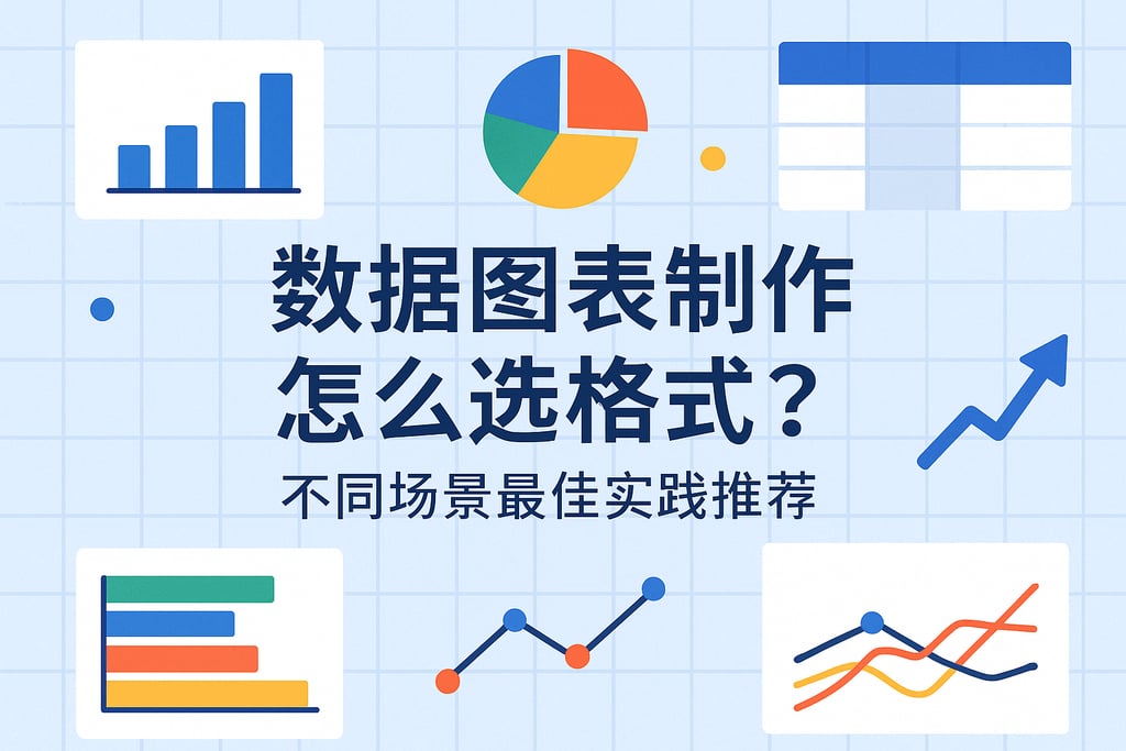 数据图表制作怎么选格式？不同场景最佳实践推荐